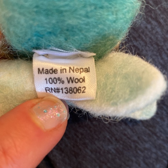 HAND-MADE WOOL WATER FAIRY 🧚🏻‍♀️ ORNAMENT - Picture 7 of 7